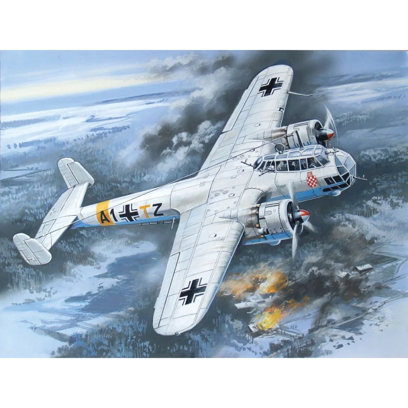 bomber Dornier Do 17Z-2 Seconda Guerra Mondiale tedesco (100% nuovi stampi)