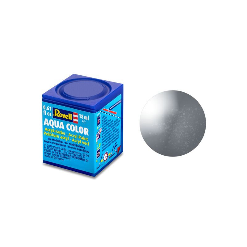 Aqua Grey Steel Metal - 18ml