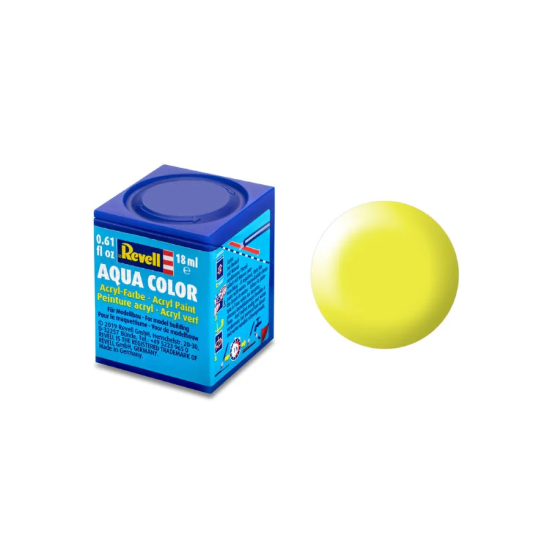 Aqua Yellow Satin Fluo - 18ml