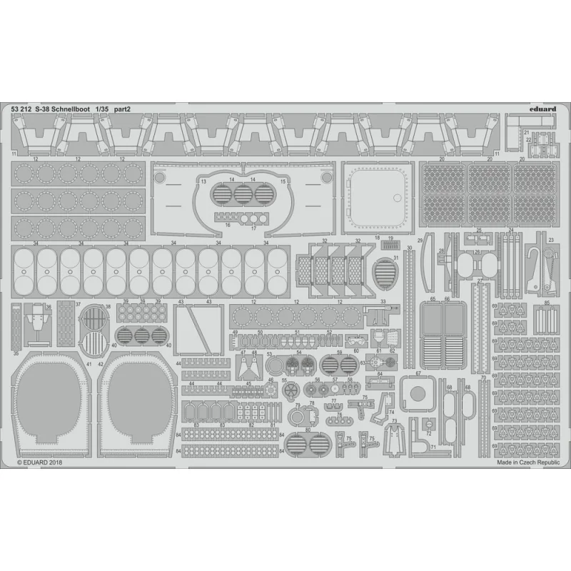 Schnellboot S-38 (progettato per essere utilizzato con i kit Italeri)