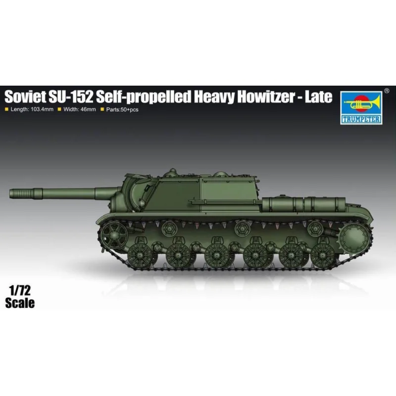 Soviet SU-152 Self-propelled Heavy Howitzer