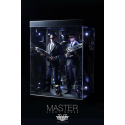 Master Light House Acrylic Display Case with Lighting for 1/6 Action Figures (black)