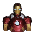 Marvel Comics Coin Bank Iron Man 22 cm