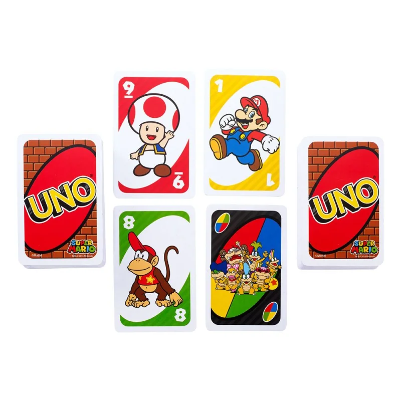 Super Mario Bros. UNO Card Game *English Version*