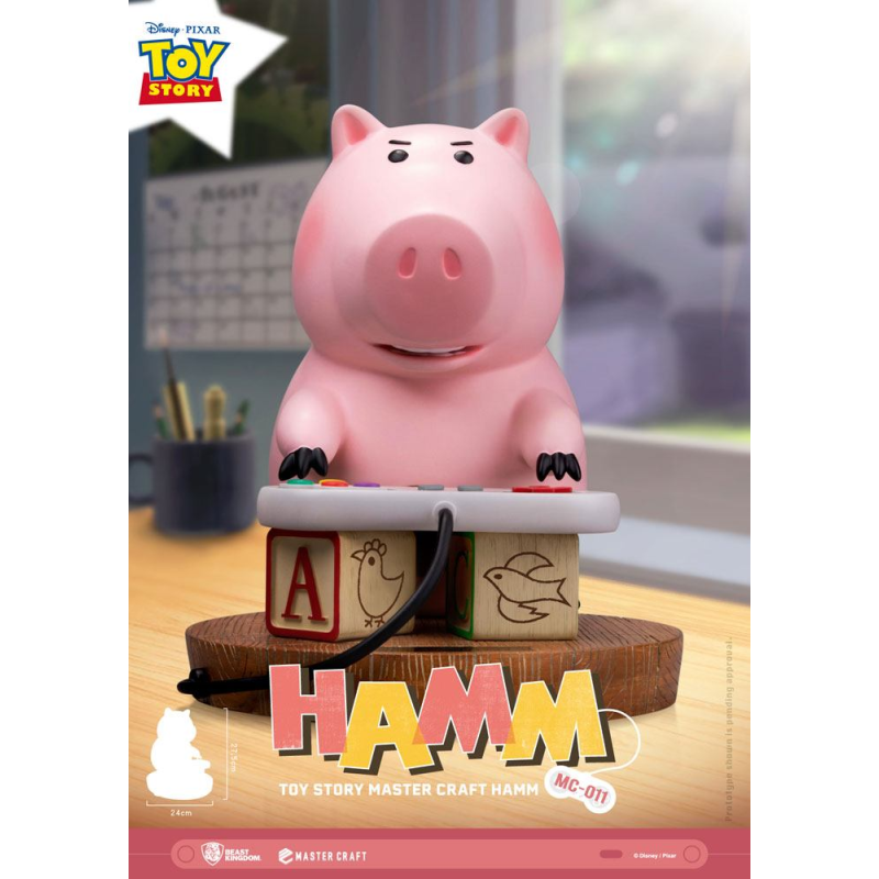 Statuetta Toy Story Master Craft Hamm 28 cm