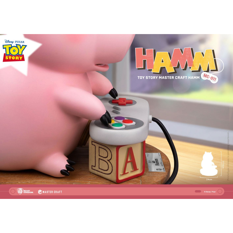 Statuetta Toy Story Master Craft Hamm 28 cm