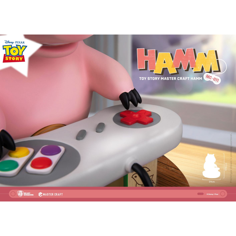 Statuetta Toy Story Master Craft Hamm 28 cm