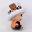 DK-17299 One Piece - Plush - Chopper X Law - New World Ver. 20cm