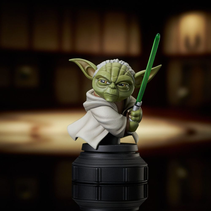 Diamond Select Star Wars Clone Wars Animated Yoda 1/7 Bust