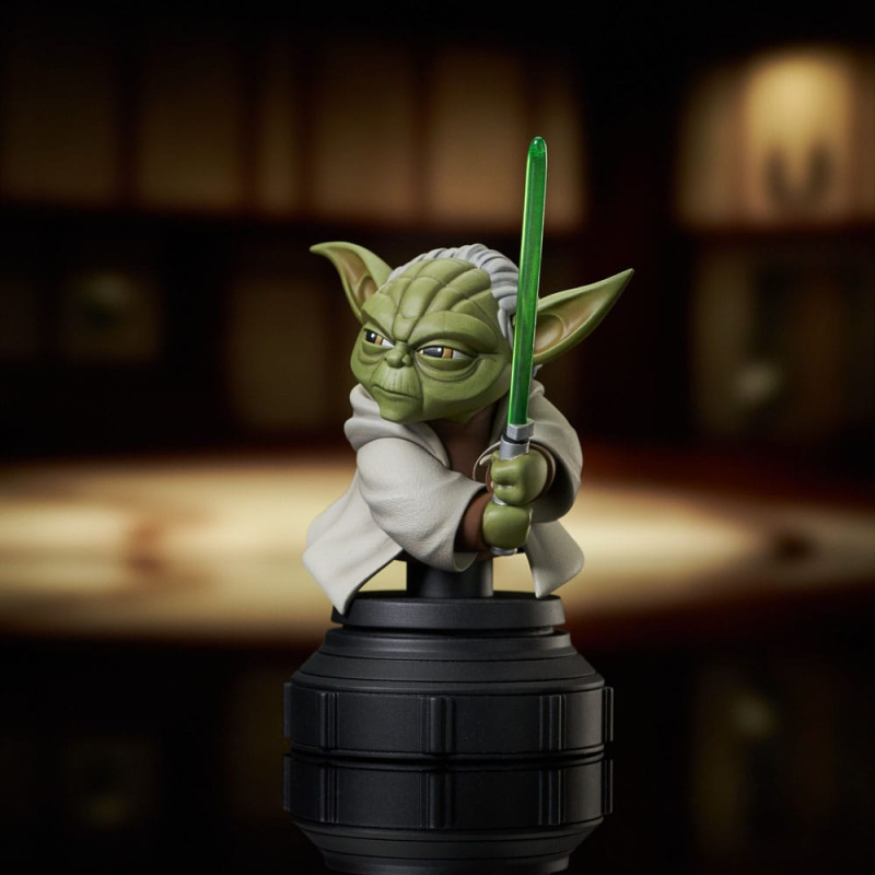 Star Wars Clone Wars Animated Yoda 1/7 Bust