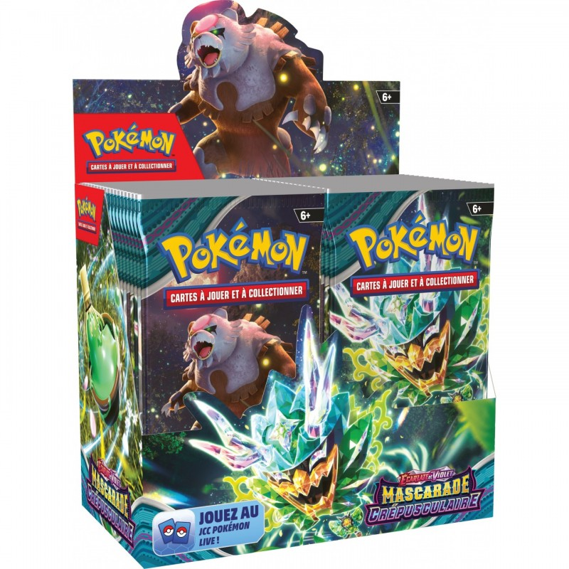 Pokemon - Crepuscular Masquerade - Scarlet & Violet - Booster Display Pokemon X36 - FR