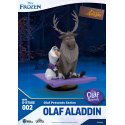 Frozen PVC statuette Mini Diorama Stage Olaf Presents Olaf Aladdin 12 cm