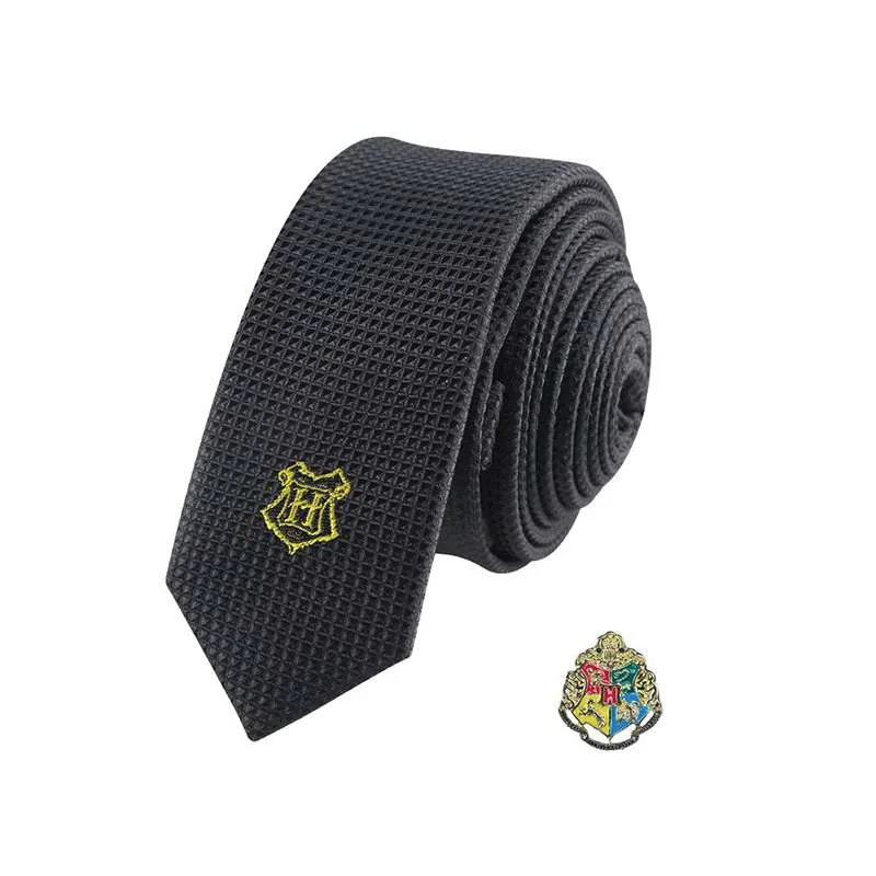 Harry Potter Tie & Metal Pin Deluxe Box Hogwarts