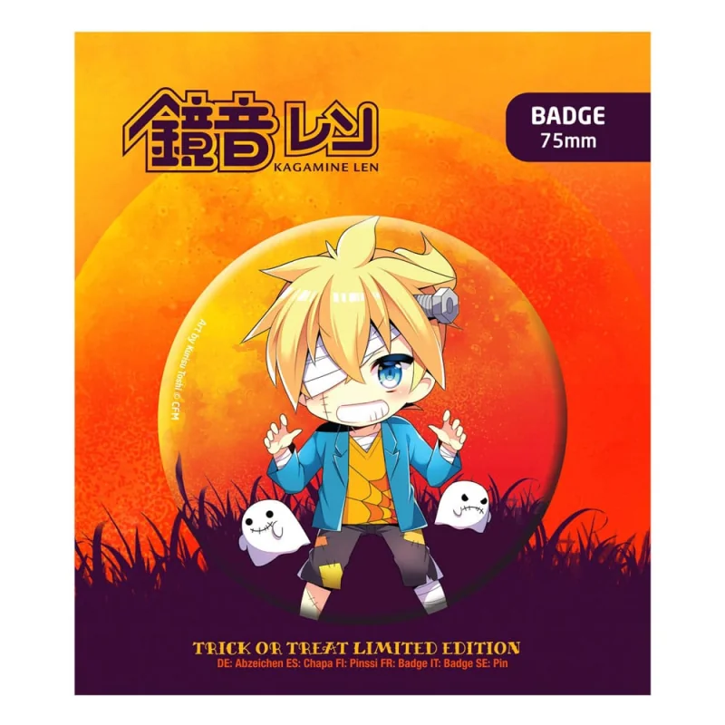 Hatsune Miku pin Halloween Limited Edition Kagamine Len