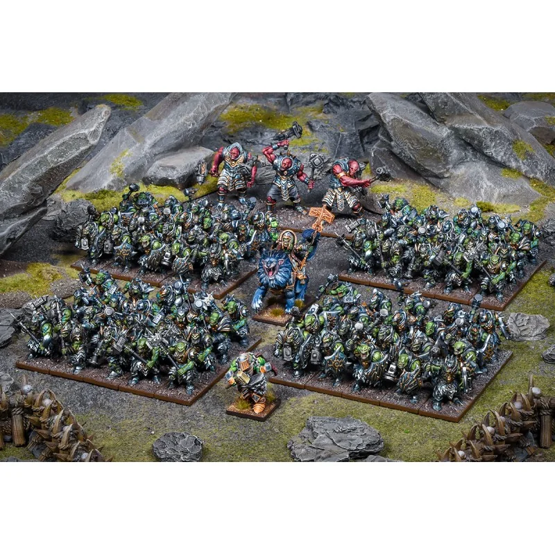 KINGS OF WAR - Rift ORCS - MEGA ARMY (2021)