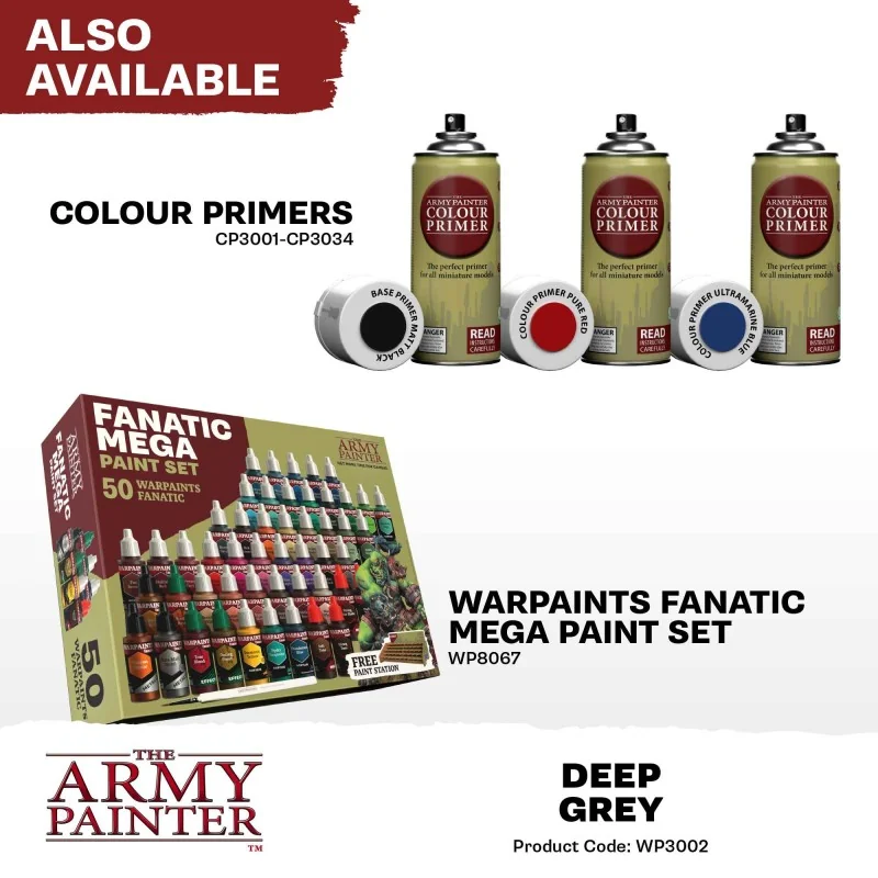 Army Painter - Warpaints Fanatic - Deep Gray