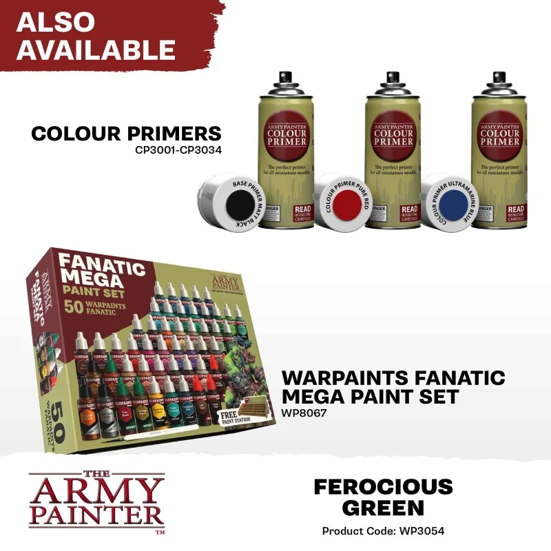 Army Painter - Warpaints Fanatic - Ferocious Green