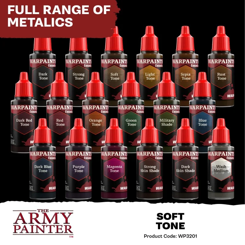 Army Painter - Warpaints Fanatic Wash - Soft Tone