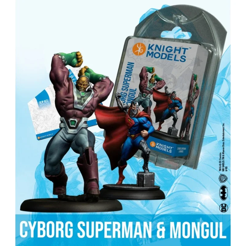 DC UNIVERSE - CYBORG SUPERMAN & MONGUL