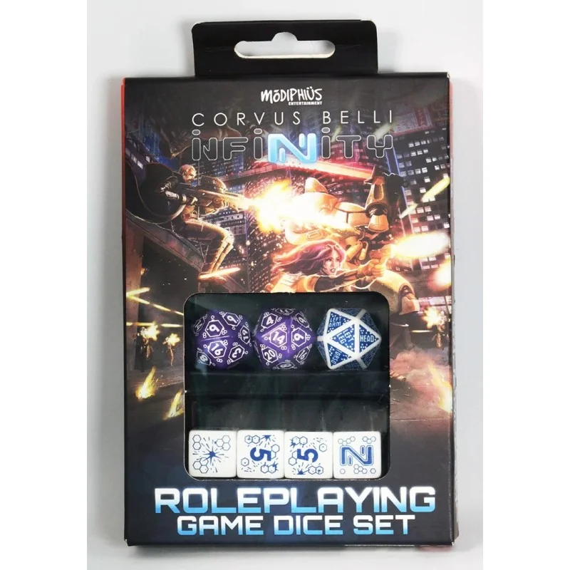 Infinity JDR - Combined Army Dice Set