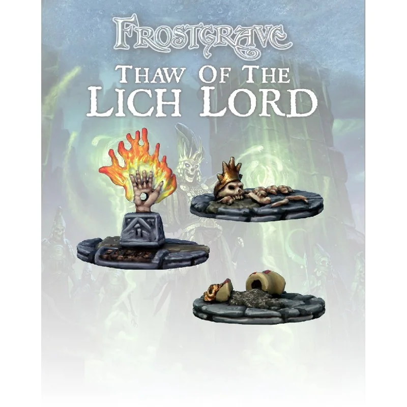 Frostgrave - Lich King Treasure Tokens (3)