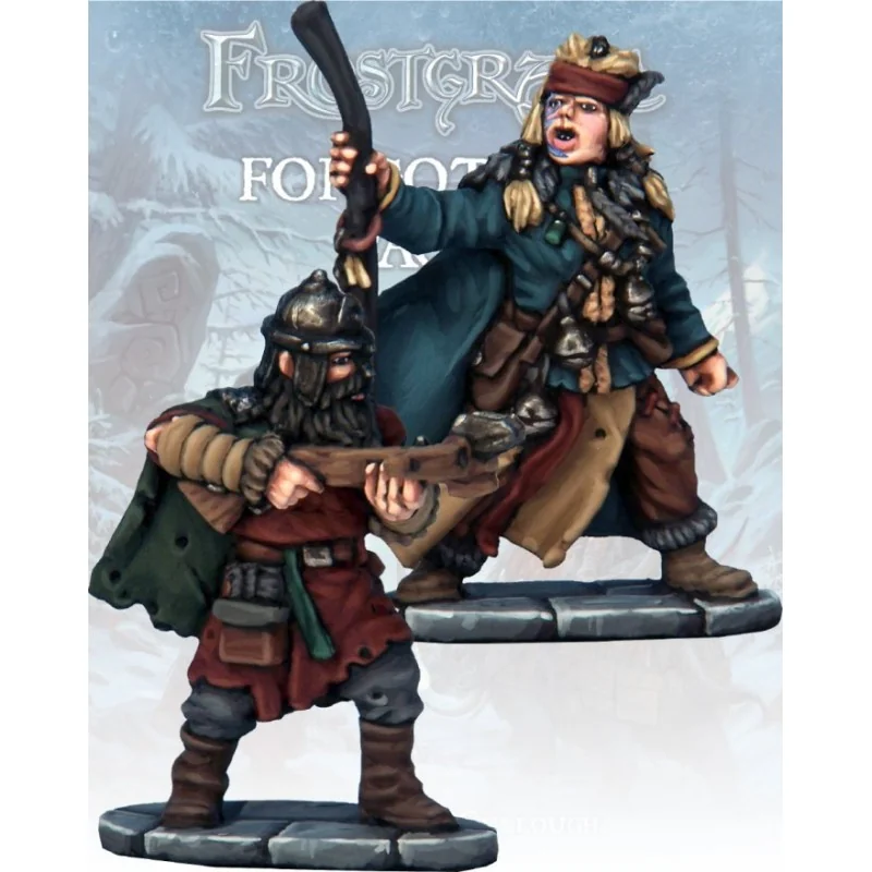 Frostgrave - Apothecary & Barbarian Sniper