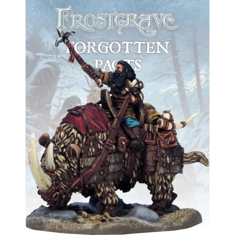 Frostgrave - Kornovik, Exiled Barbarian (resin figure)