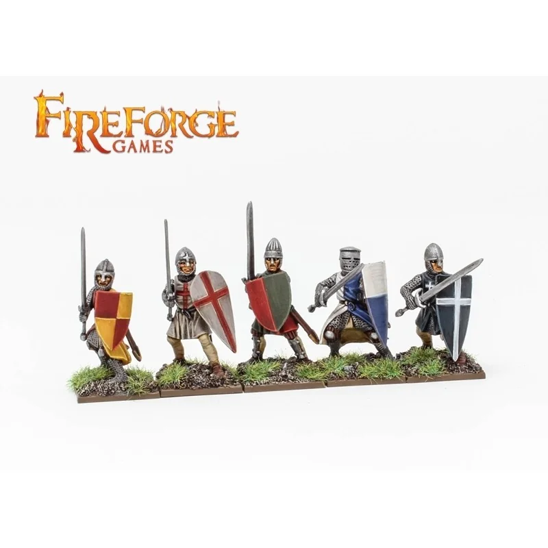 Fireforge - Crusader Knights on foot