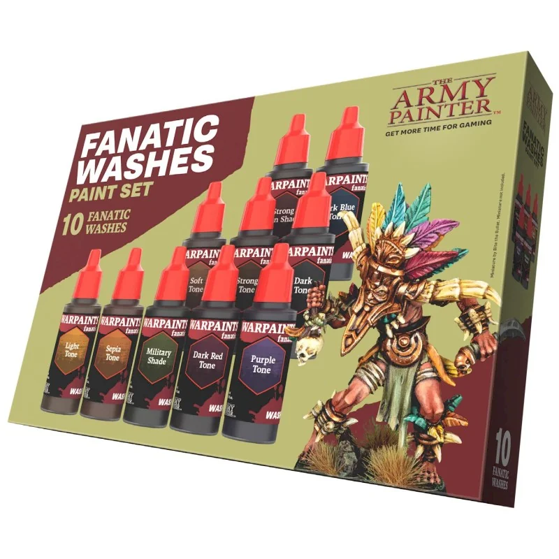 Army Painter - Starter Painting - Warpaints Fanatic Washes Paint Set