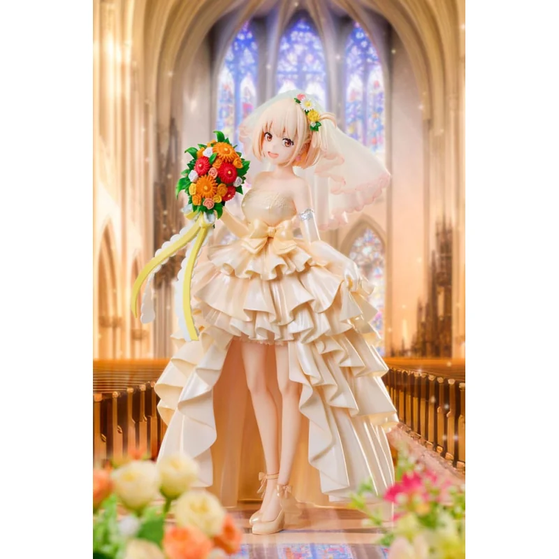 Lycoris Recoil 1/7 Chisato Nishikigi Wedding dress Ver. 26cm