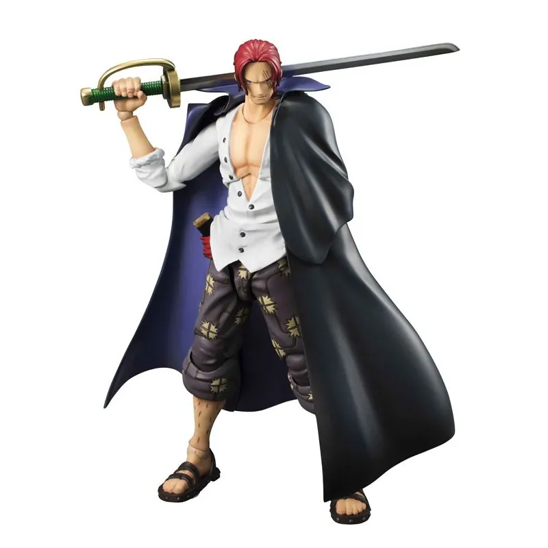 One Piece statue Variable Action Heroes Red-haired Shanks Ver. 1.5 17cm