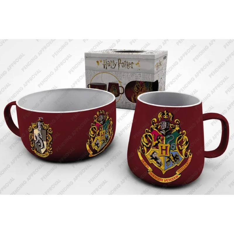 Harry Potter Breakfast Set Crests