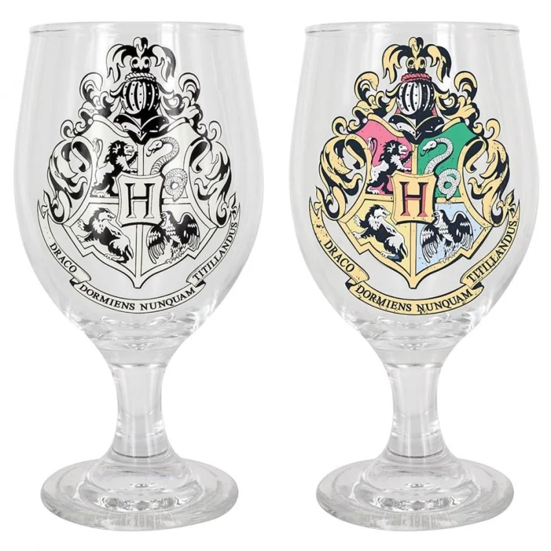 Harry Potter Colour Changing Glass Hogwarts