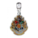 Harry Potter Charm Hogwarts Crest (silver plated)