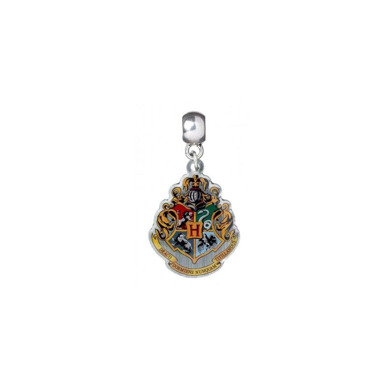 Harry Potter Charm Hogwarts Crest (silver plated)