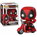 Deadpool POP! Rides Vinyl Figure Deadpool & Scooter 10 cm