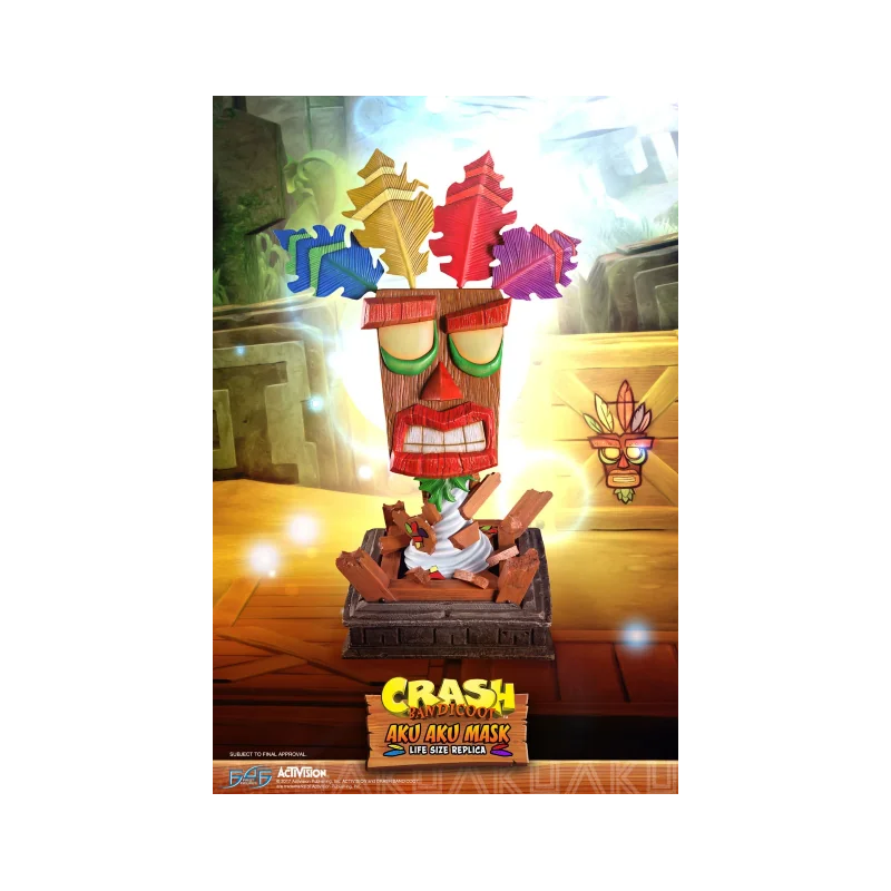 Crash Bandicoot Life-Size Replica Aku Aku Mask 65 cm