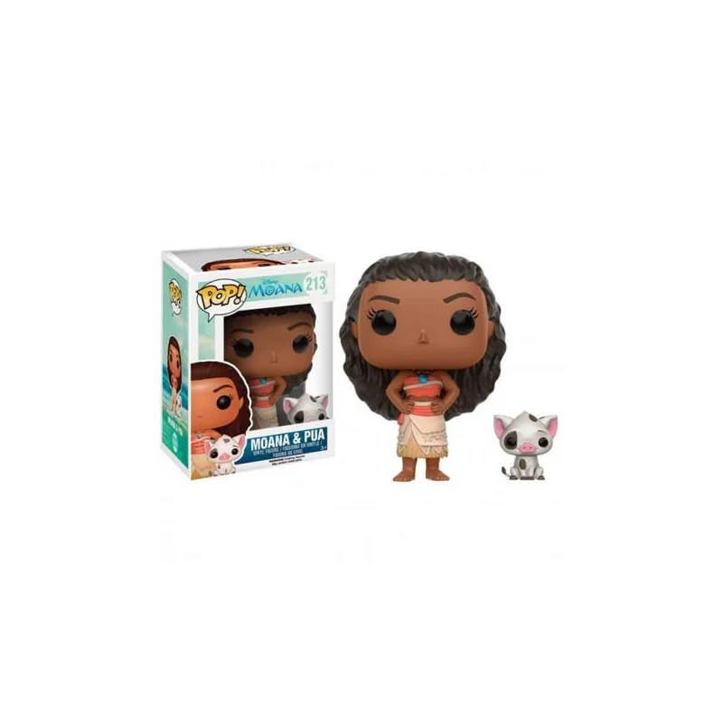 Moana POP! Disney Vinyl Figure Moana & Pua 9 cm