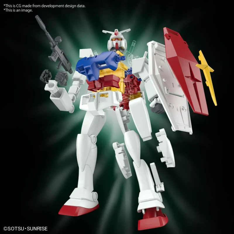 GUNDAM - Best Mecha Collec. 1/144 RX-78-2 Gundam (Revival) - Model Kit