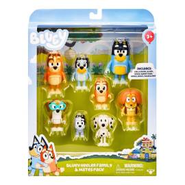 Bluey, pack of 8 figures