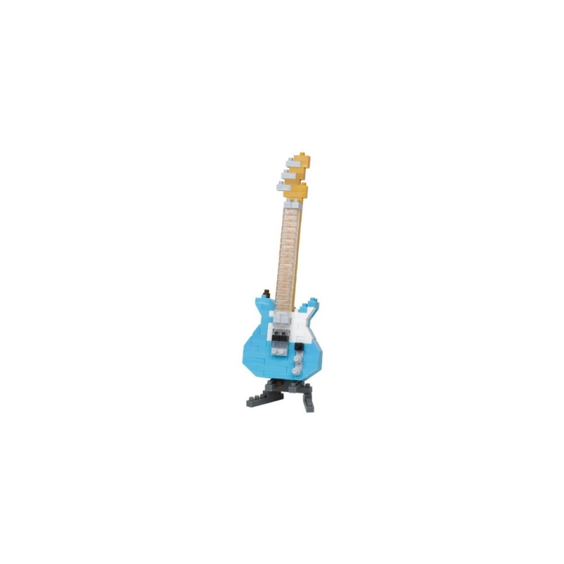 Nanoblock for blue electric guitar