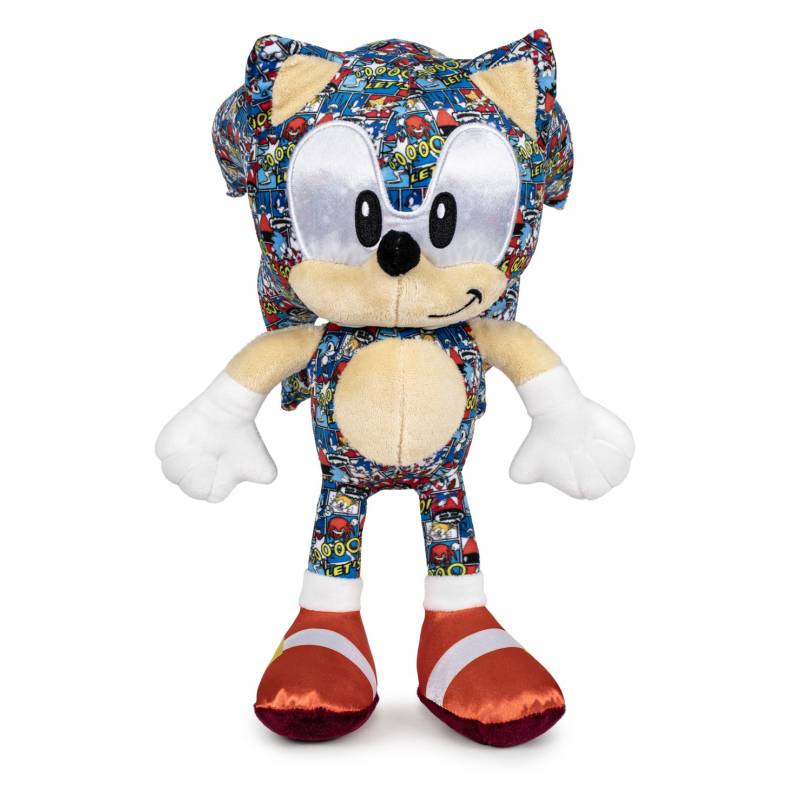 Sonic the Hedgehog: Sonic Pop Comic 30 cm Plush Multicolor