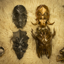 ELDER SCROLLS V SKYRIM -Set 4 Dragon Priest Masks Limited Edition