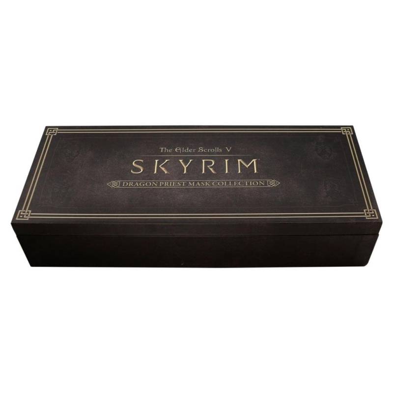 ELDER SCROLLS V SKYRIM -Set 4 Dragon Priest Masks Limited Edition