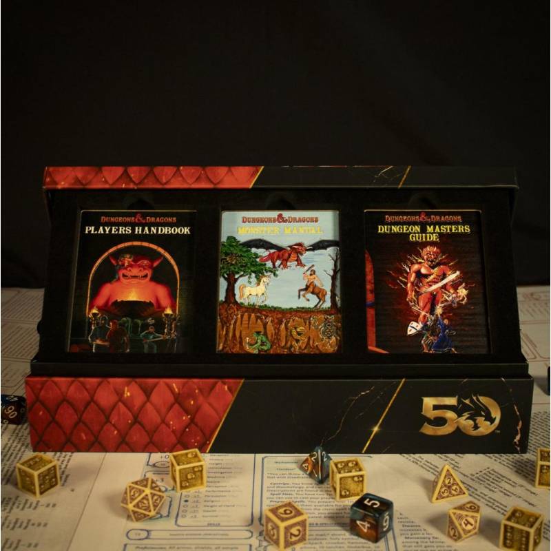 DUNGEONS & DRAGONS - 50th - Set of 3 Limited Edition Ingots