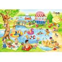 Puzzles 2x24 p - Leisure at the lake