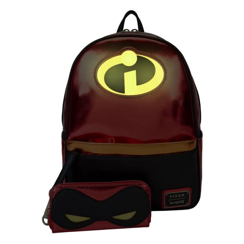 Pixar by Loungefly backpack Mini The Incredibles 20th Anniversary Light Up Cosplay