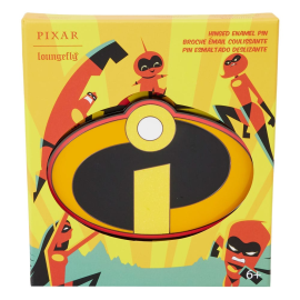 Pixar by Loungefly Sliding Enamel Pin The Incredibles 20th Anniversary Hinged Limited Edition 8 cm