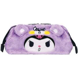 SANRIO - Kuromi - Fur Pencil Case