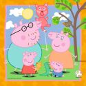 Puzzles 3x49 p - Peppa Pig's family and friends